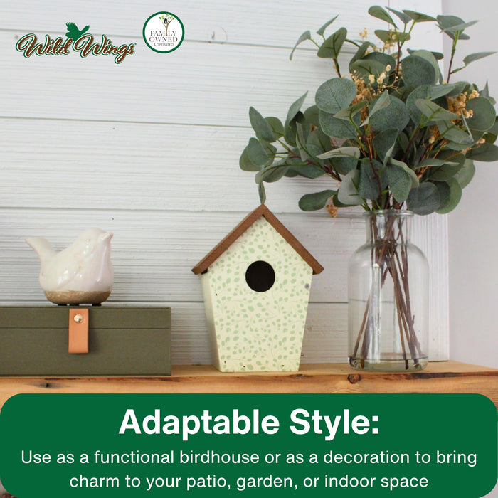 DECORATIVE BLUEBIRD HOUSE - SPRING IVY