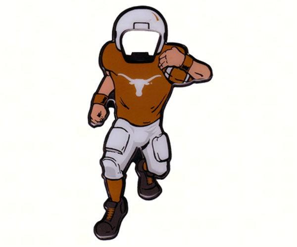 Bottle Opener Magnet Metal - Texas Longhorns