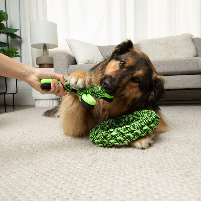 JOLLY PETS KNOT N CHEW TIK TAK TUGZZ X