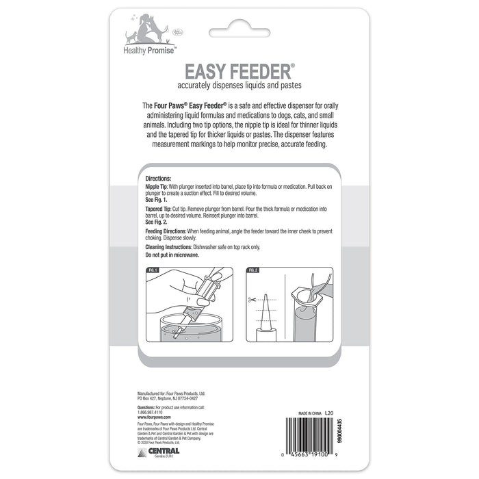 FOUR PAWS EASY FEEDER HAND SYRINGE FOR S.A.