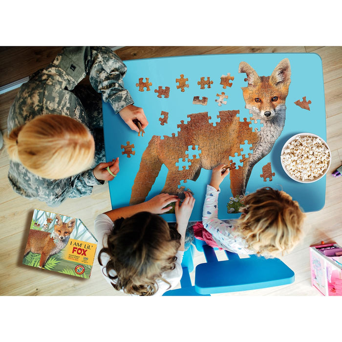 I AM LIL' FOX Puzzle 100 pcs