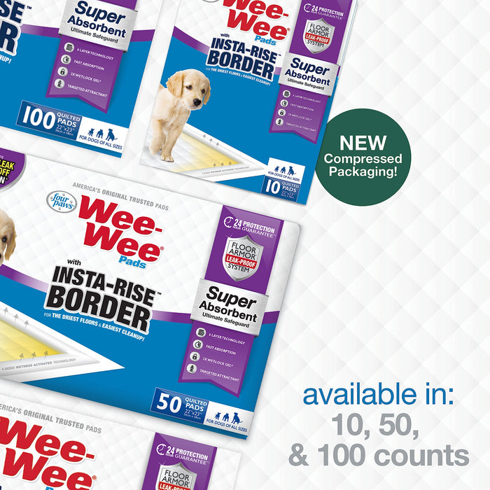 WEE-WEE INSTA-RISE BORDER PAD