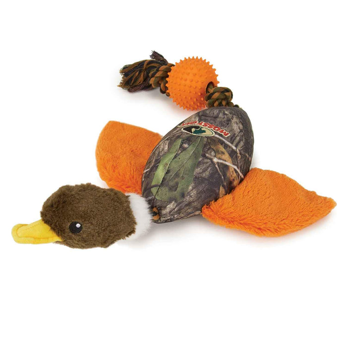 MOSSY OAK MALLARD BIRD WITH TPR BALL & ROPE