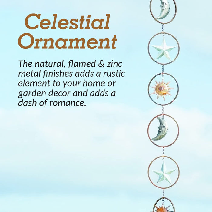 Sun-Moon-Stars Hanging Ornament