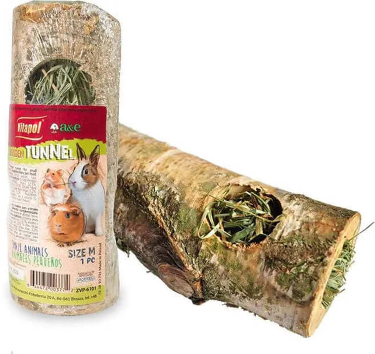 VITAPOL WOOD TUNNEL W/HAY