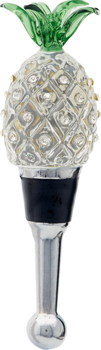 LS Arts Bottle Stopper Pineapple with Stones