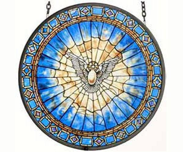 Holy Spirit Roundel Suncatcher