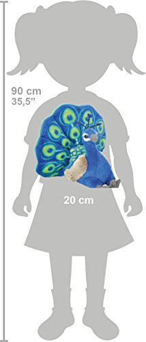 Plush Peacock 8 inch