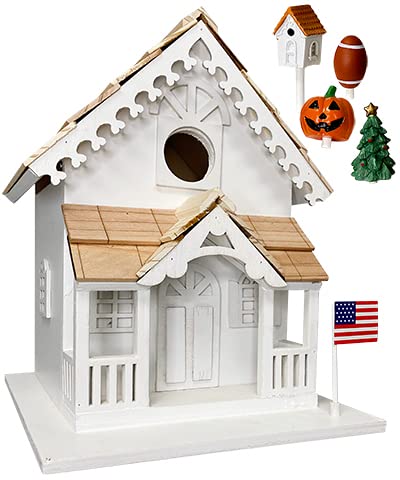 Season's Tweeting's w/ 5 Decorations