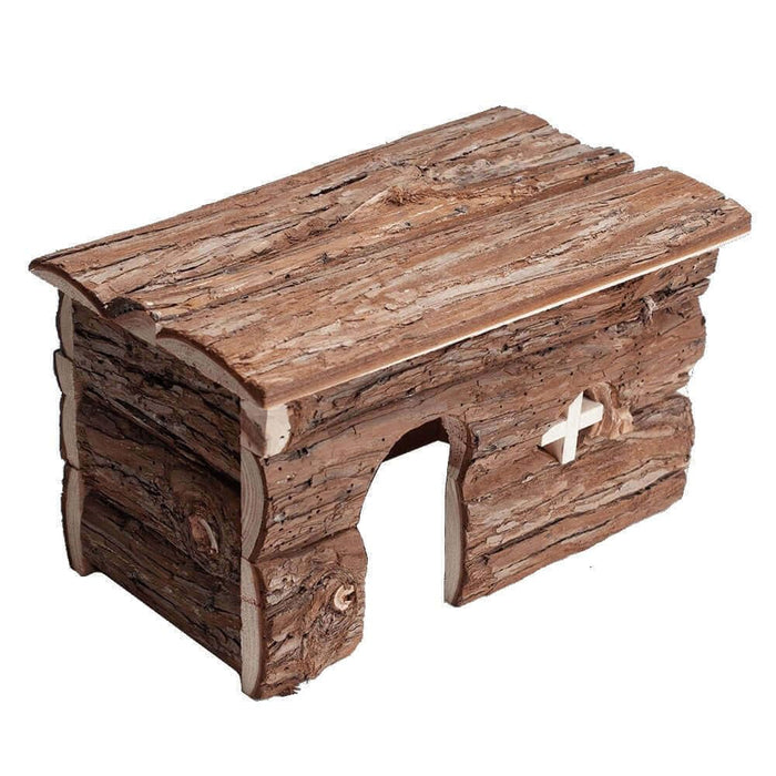 NIBBLES SMALL ANIMAL LOG CABIN HUT