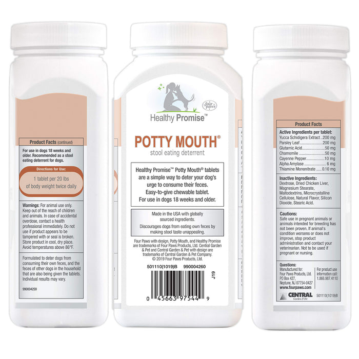 HEALTHY PROMISE POTTY MOUTH TABLET