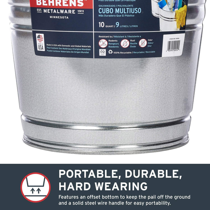 HOT DIPPED STEEL PAIL