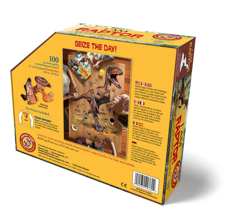 I AM RAPTOR Puzzle 100 pcs