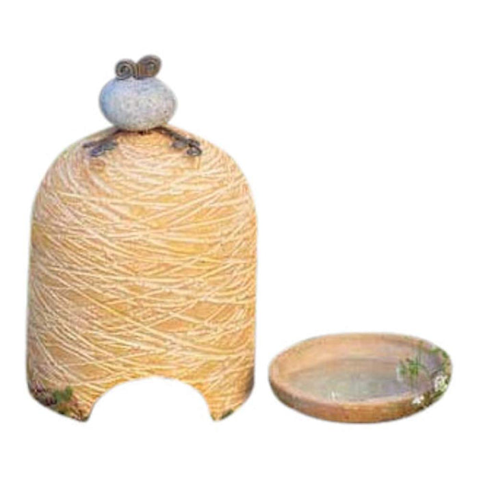 River Stone Toad House Yellow