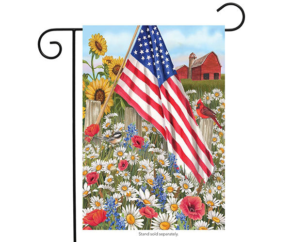 America the Beautiful Garden Flag