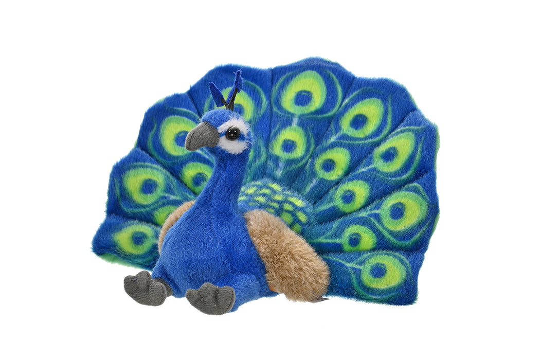 Plush Peacock 8 inch