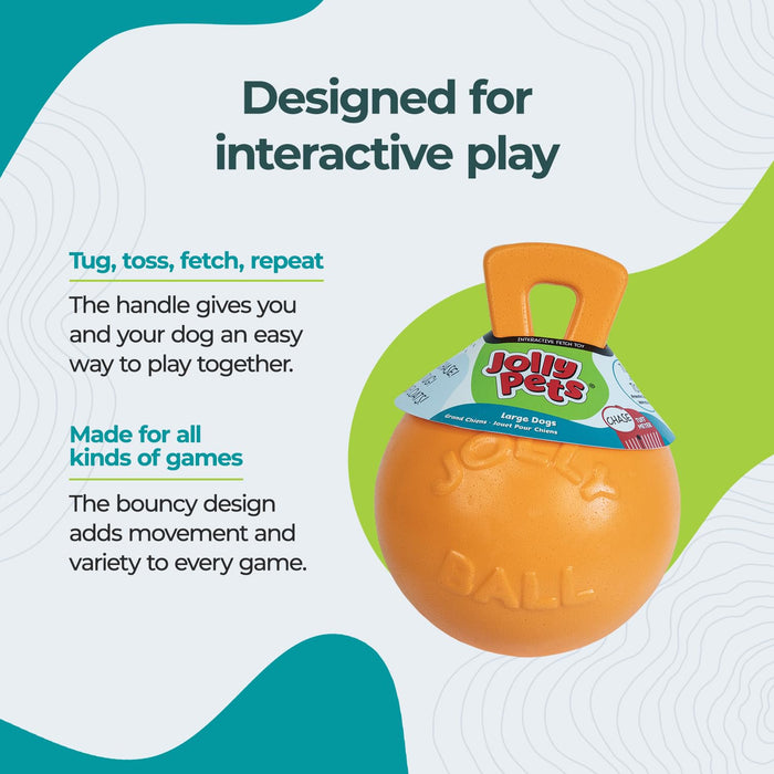 JOLLY PETS TUG-N-TOSS BALL