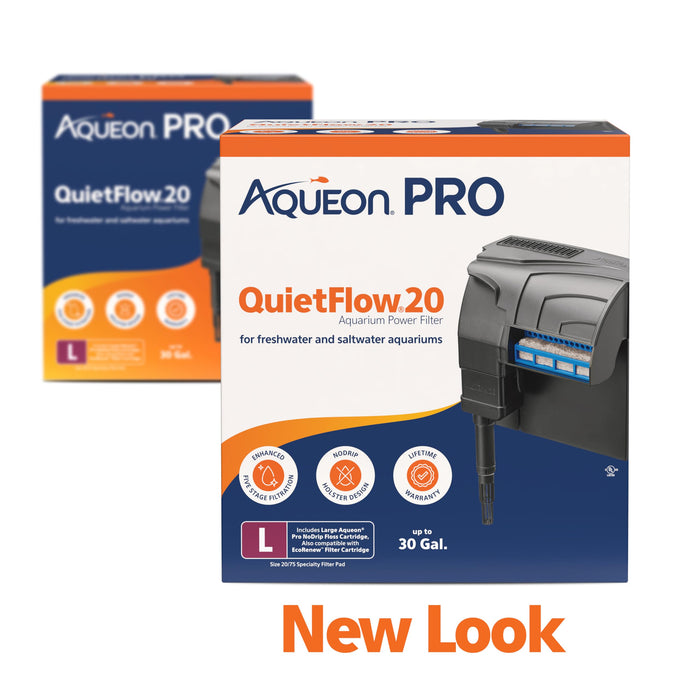 AQUEON QUIETFLOW 20 LED PRO POWER FILTER