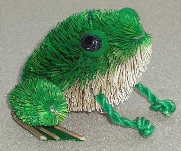 6 inch Brushart Frog