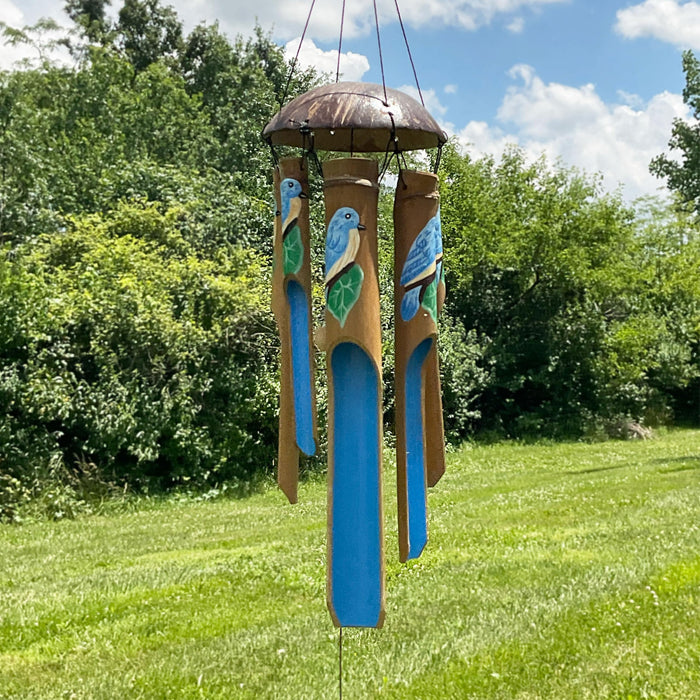 Bobbo from Songbird Essentials Bluebird Small Simple Bamboo Chime