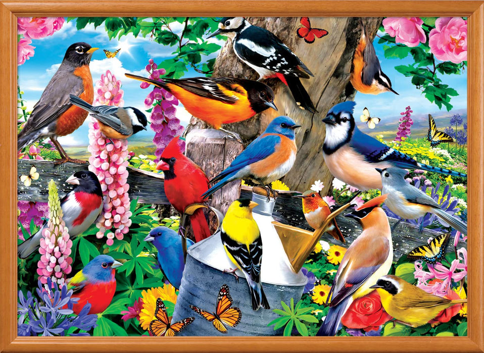 MasterPieces Puzzles Audubon - Spring Gathering 1000 Piece Puzzle