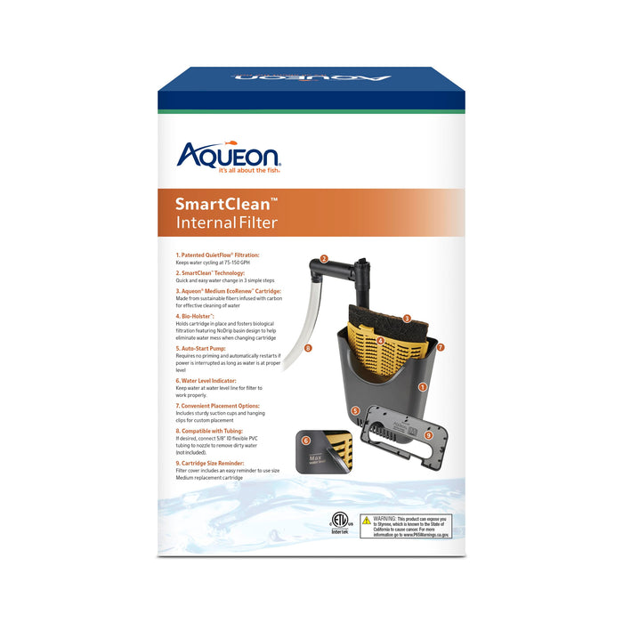 AQUEON QUIET FLOW INTERNAL POWER FILTER