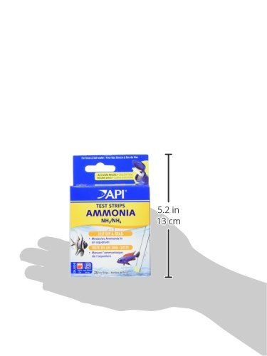 API AMMONIA AQUARIUM TEST STRIPS