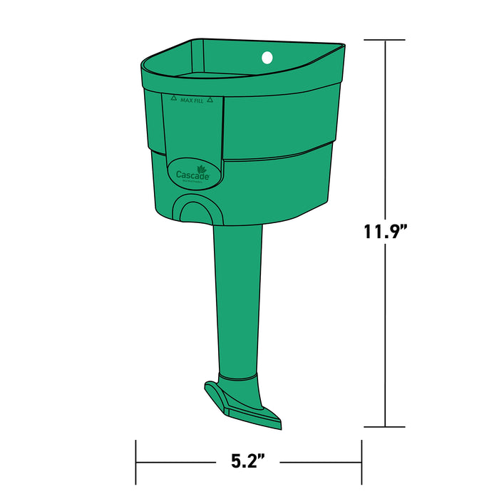 CASCADE CASCADE SEED SCOOP WITH ADAPTER