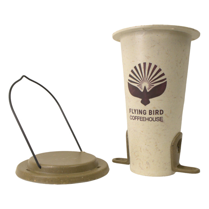 AUDUBON ULTIMATE RENEWABLE COFFEE CUP BIRD SEED FEEDER