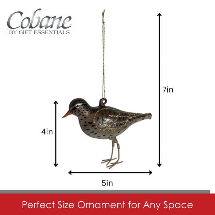Cobane Studio  Sandpiper Cobane Ornament