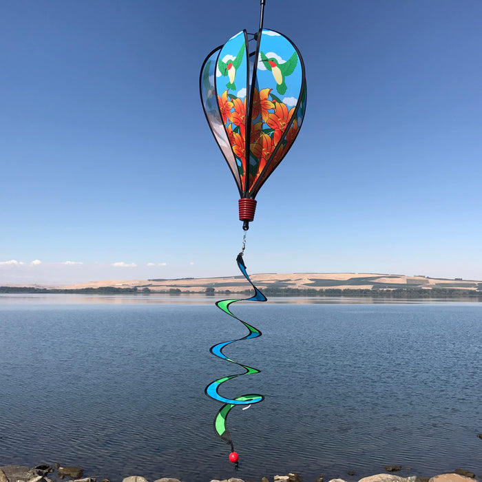 Hummingbird Lilies Hot Air Bal