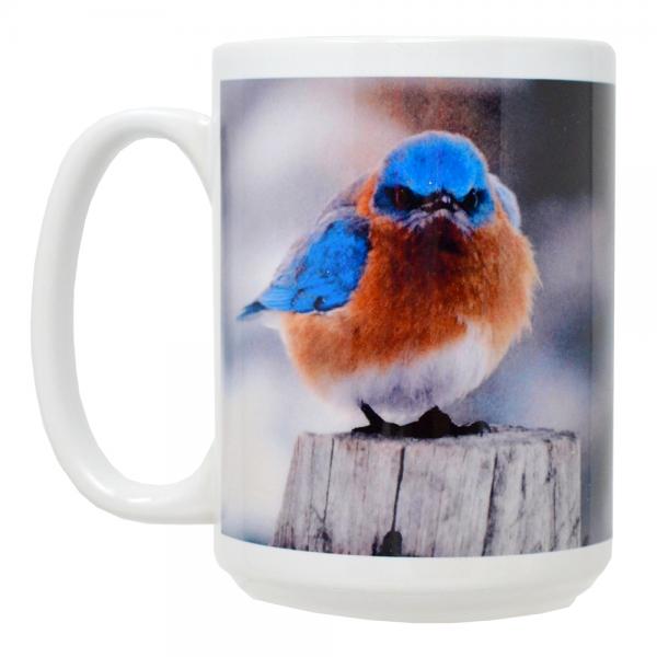 15 oz Mad Bluebird Mug