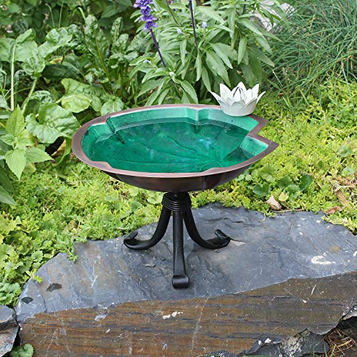 Achla Designs Lilypad Birdbath- Tripod Stand