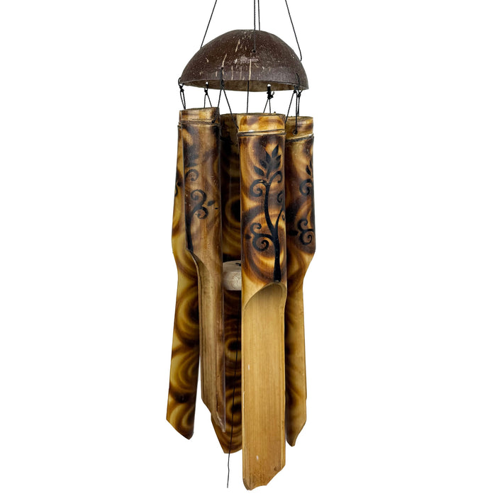 Bobbo from Songbird Essentials Swirl Burnt Simple Bamboo Chime