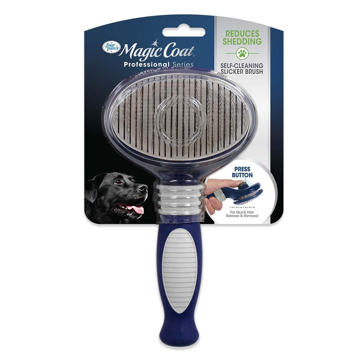 MAGIC COAT PROF SELF-CLEANING SLICKER BRUSH