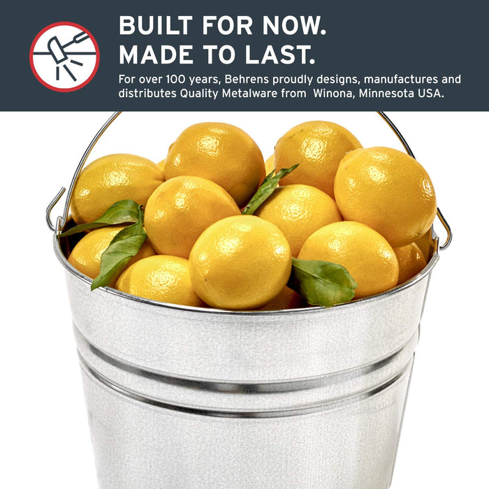GALVANIZED STEEL UTILITY PAIL