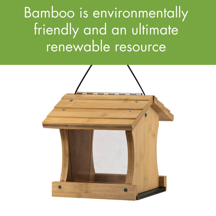 AUDUBON PREMIUM BAMBOO RANCH FEEDER