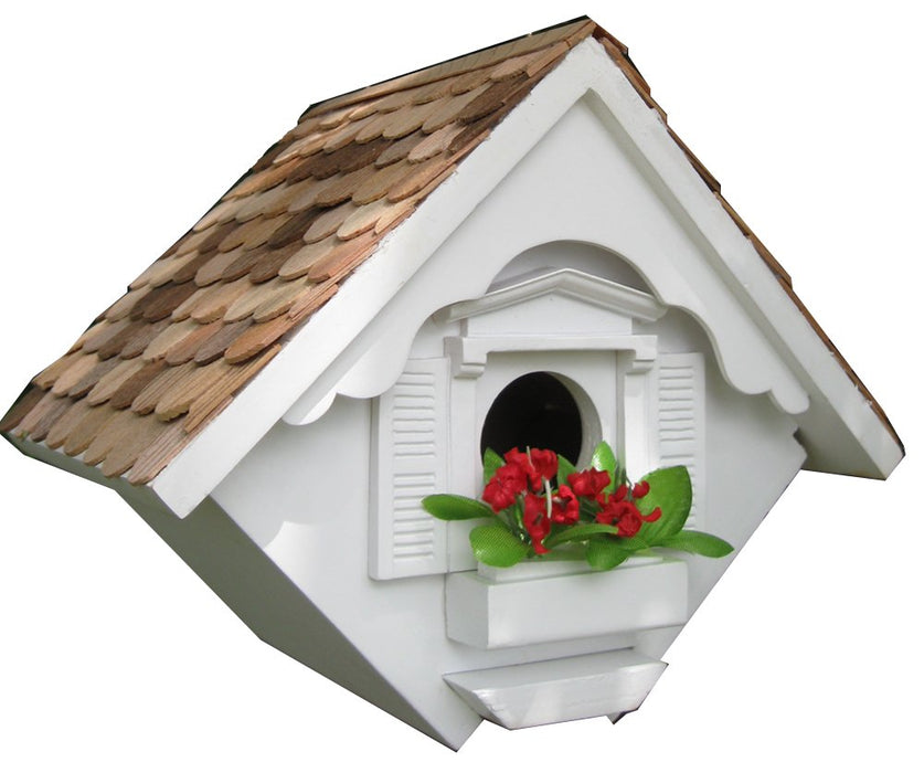 Little Wren House - White