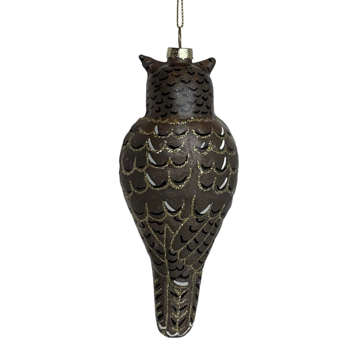 Cobane Studio  Great Horned Owl Ornament