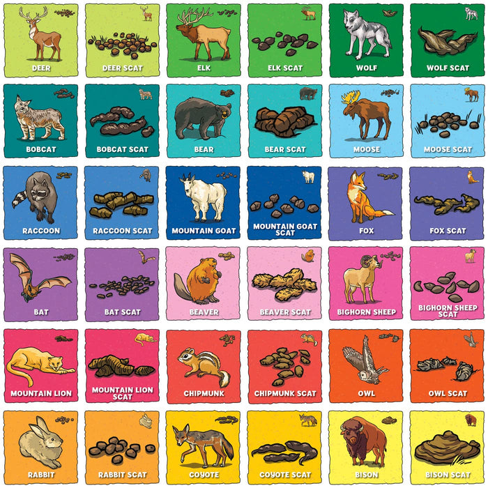 MasterPieces Puzzles I Can Explore Animal Poop Matching Game
