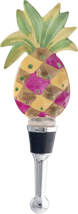 LS Arts Bottle Stopper Pineapple Resin 5 inch
