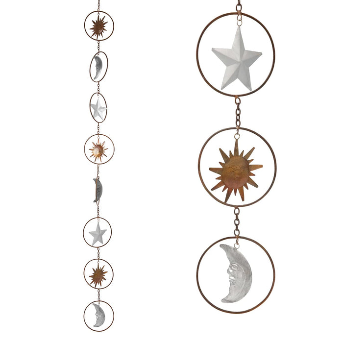 Sun-Moon-Stars Hanging Ornament