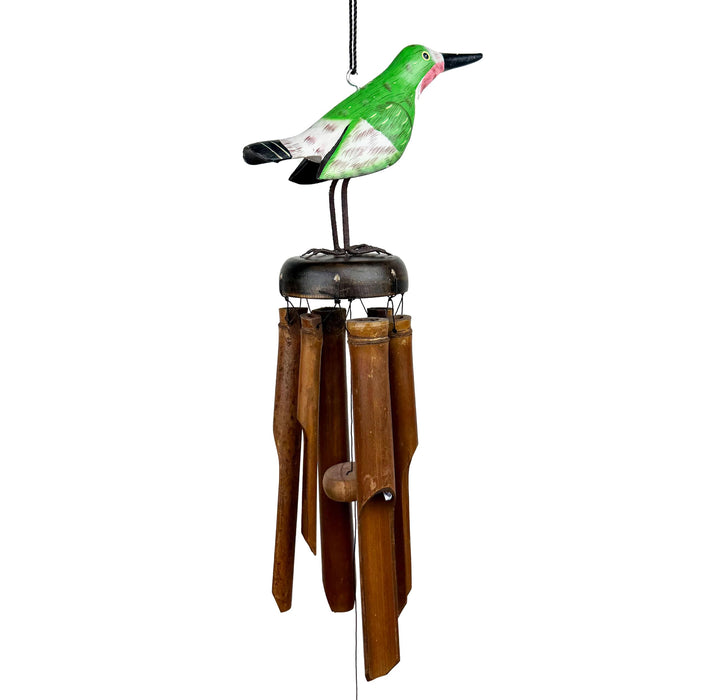 Bobbo from Songbird Essentials Hummingbird Bamboo Wind Chime