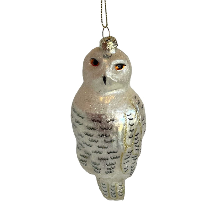 Cobane Studio  Snowy Owl Ornament