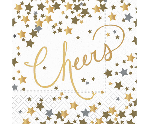 Confetti Cheers Cocktail Napkin