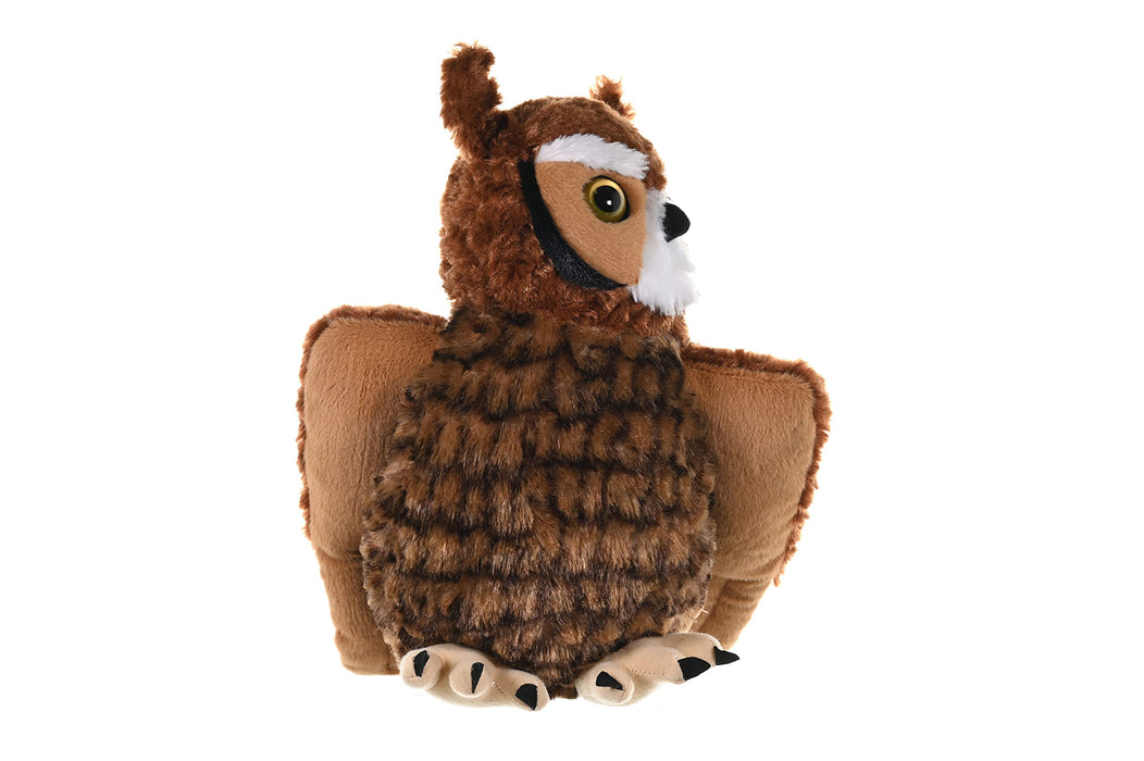 Plush Great Horned Owl 12 inch