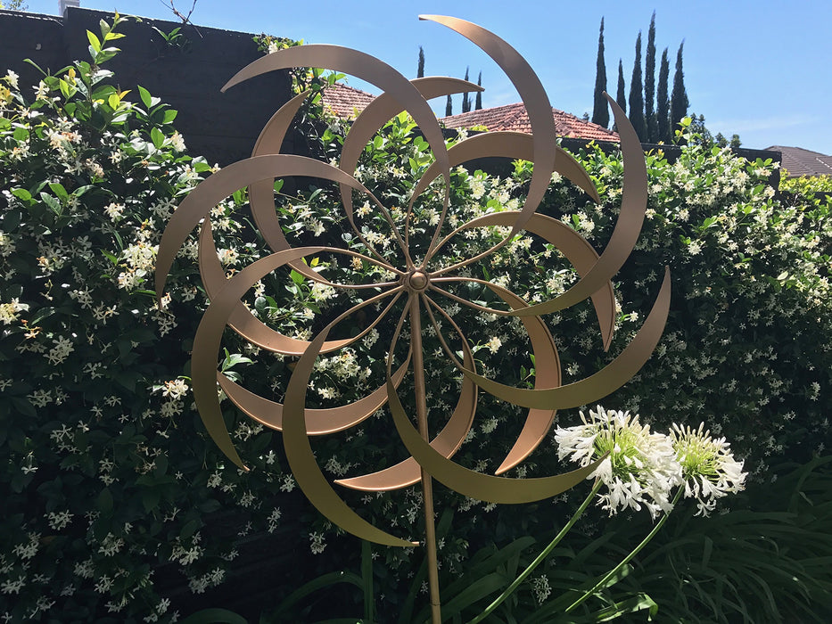 Feather Spinner Staked