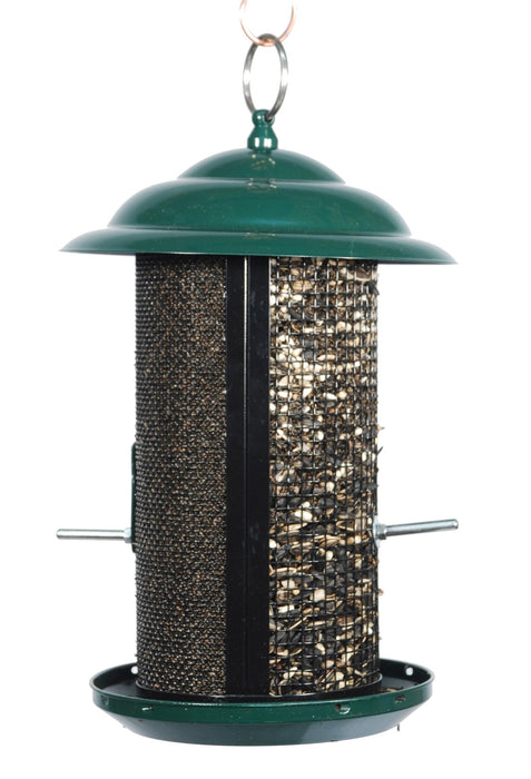 Audubon Green Metal Mesh Feeder