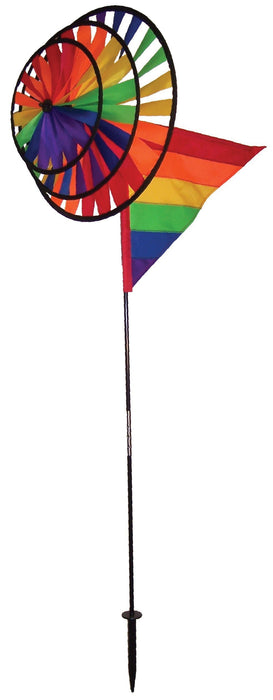 Rainbow Triple Spinner w/ Sail