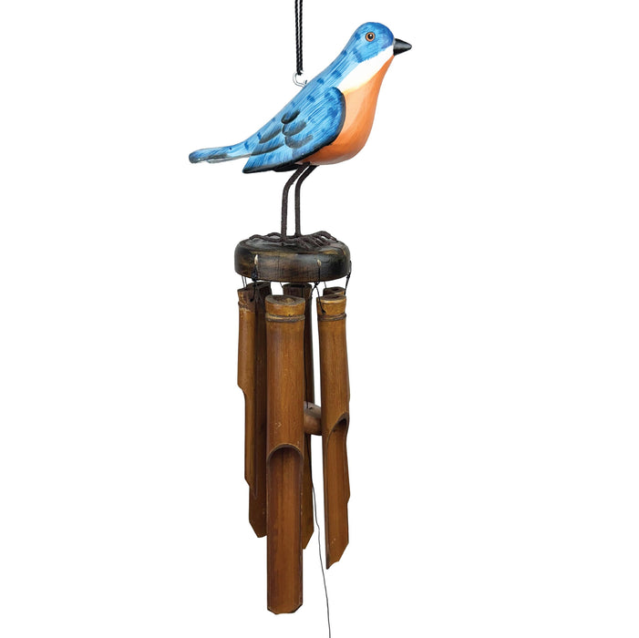 Bobbo from Songbird Essentials Bluebird Bamboo Wind Chime